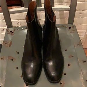 Sartore Paris Black Leather Boots